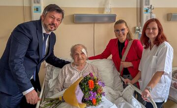 FOTO: Pani Alžbeta z Barce oslávila 100 rokov