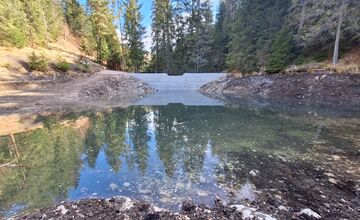FOTO: Jazero Blajzloch prešlo rozsiahlou obnovou