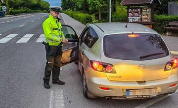 FOTO: Policajné kontroly vodičov v okolí Košíc