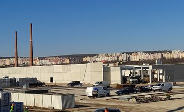 FOTO: Výstavba Obchodného centra Košice, Pri Hati