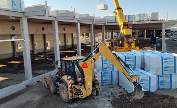 FOTO: Výstavba Obchodného centra Košice, Pri Hati