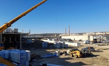 FOTO: Výstavba Obchodného centra Košice, Pri Hati