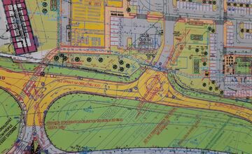 FOTO: Výstavba Obchodného centra Košice, Pri Hati