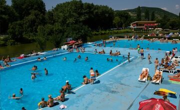 FOTO: Košické kúpalisko Ryba Anička