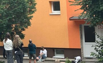 FOTO: Policajný zásah v Krompachoch