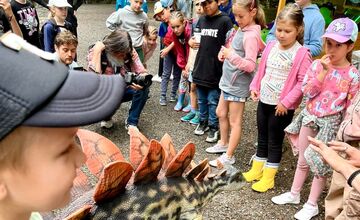 FOTO: V košickom DinoParku stretnete chodiaceho robotického dinosaura