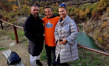 FOTO: Hollywoodsky herec Daniel Stisen zavítal na východ