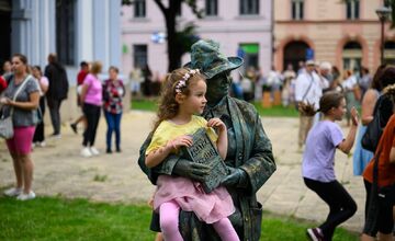 FOTO: V Spišskej Novej Vsi ožili cez víkend Živé sochy