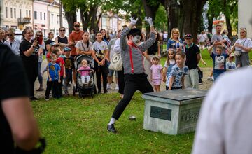 FOTO: V Spišskej Novej Vsi ožili cez víkend Živé sochy