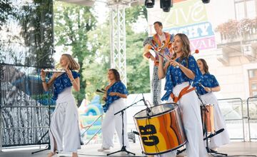FOTO: V Spišskej Novej Vsi ožili cez víkend Živé sochy