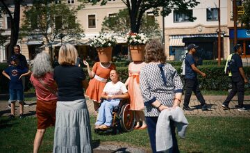 FOTO: V Spišskej Novej Vsi ožili cez víkend Živé sochy