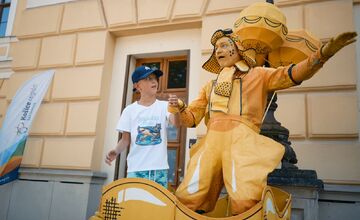 FOTO: V Spišskej Novej Vsi ožili cez víkend Živé sochy