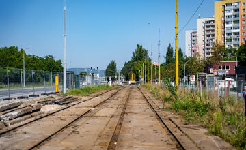 Modernizácia električkovej trati na košickom sídlisku Nad jazerom je v plnom prúde