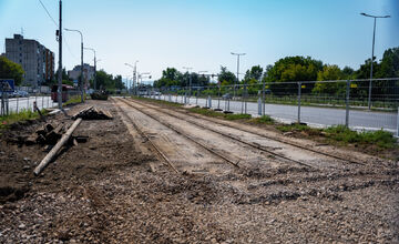 Modernizácia električkovej trati na košickom sídlisku Nad jazerom je v plnom prúde