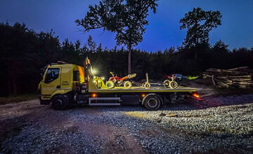 V lese pri Košiciach chceli dvaja muži ukradnúť hraby, polícia ich prichytila pri čine