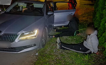 Policajná hliadka pristihla zlodejov priamo pri čine v Seni