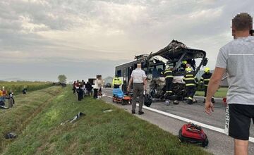 FOTO: Tragická nehoda pri Drienovci