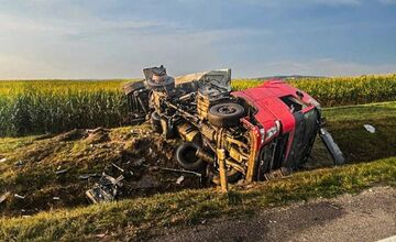 FOTO: Tragická nehoda pri Drienovci