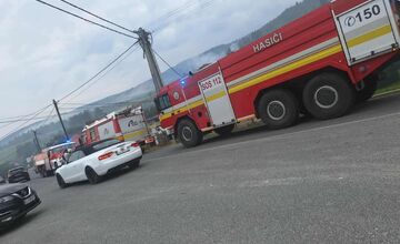 FOTO: Požiar rodinného domu vo Švedlári