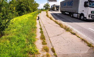 FOTO: Chodník na košickom moste VSS uzavreli