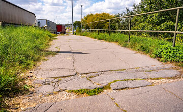 FOTO: Chodník na košickom moste VSS uzavreli