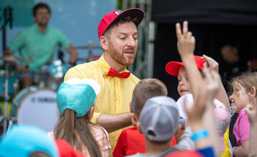 FOTO: Deti sa potešia koncertu obľúbeného Mira Jaroša