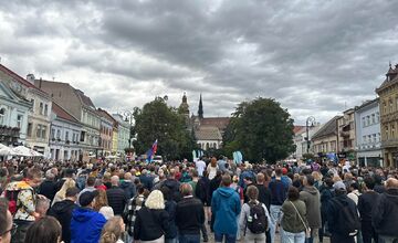 FOTO: Protesty proti konsolidácii na Spiši a v Košiciach