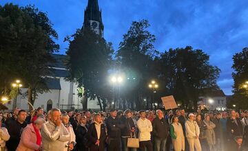 FOTO: Protesty proti konsolidácii na Spiši a v Košiciach