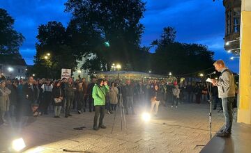 FOTO: Protesty proti konsolidácii na Spiši a v Košiciach
