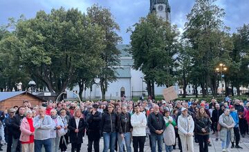 FOTO: Protesty proti konsolidácii na Spiši a v Košiciach