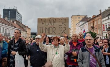 FOTO: Protesty proti konsolidácii na Spiši a v Košiciach