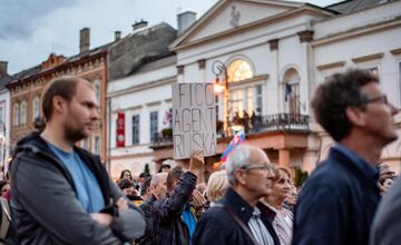FOTO: Protesty proti konsolidácii na Spiši a v Košiciach