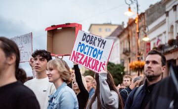 FOTO: Protesty proti konsolidácii na Spiši a v Košiciach