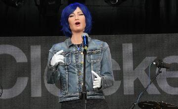 FOTO: Humanoidný robot Sophia sa predstavil na konferencii v Košiciach