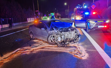 FOTO: V Sečovciach došlo k desivej dopravnej nehode