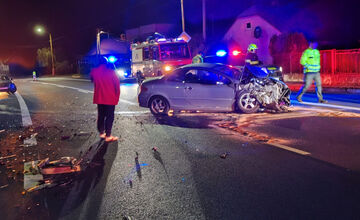 FOTO: V Sečovciach došlo k desivej dopravnej nehode