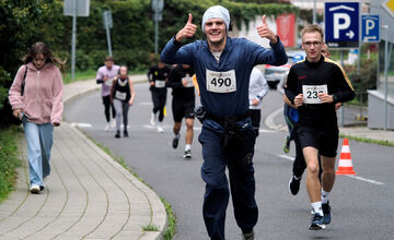 FOTO: UPJŠ a jej priatelia v úvode maratónskeho týždňa bežali pre dobrú vec