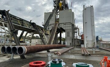 FOTO: V Ďurkove sa začína s výkopom geotermálnych vrtov