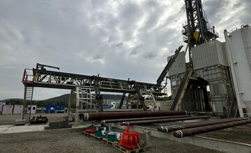 FOTO: V Ďurkove sa začína s výkopom geotermálnych vrtov