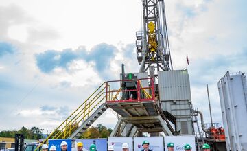 FOTO: V Ďurkove sa začína s výkopom geotermálnych vrtov