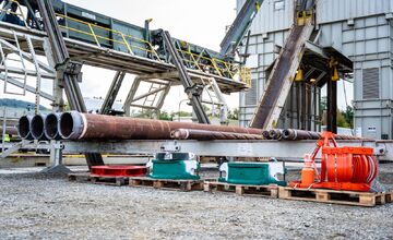 FOTO: V Ďurkove sa začína s výkopom geotermálnych vrtov