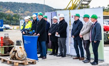 FOTO: V Ďurkove sa začína s výkopom geotermálnych vrtov