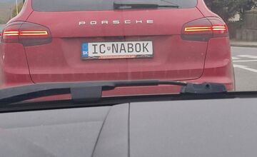 FOTO: Ta nejde! Vtipná ŠPZ z východu baví Slovensko aj sociálne siete