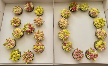 FOTO: Prekrásne muffinky sa stali virálnymi, veď vyzerajú ako živé kytice!