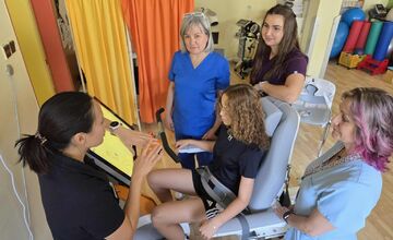 FOTO: Nové pracovisko robotickej rehabilitácie pre deti v košickej DFN