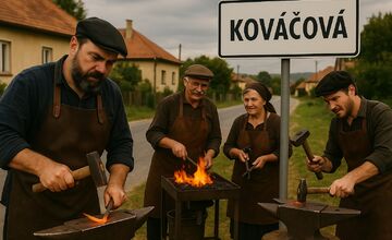 FOTO: Obce v Košickom kraji očami umelej inteligencie