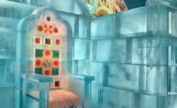 FOTO: Veľkolepý ľadový dóm otvoril brány. Prezident Pellegrini v úžase