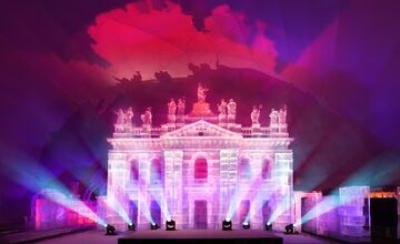 FOTO: Veľkolepý ľadový dóm otvoril brány. Prezident Pellegrini v úžase