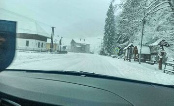 FOTO: Na Spiši a Gemeri napadol prvý sneh