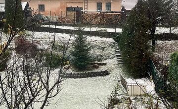 FOTO: V Košiciach padajú prvé snehové vločky